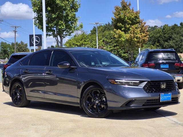 Meteorite Gray Metallic 2025 Honda Accord Sedan Front-Wheel Drive Continuously Variable Transmission