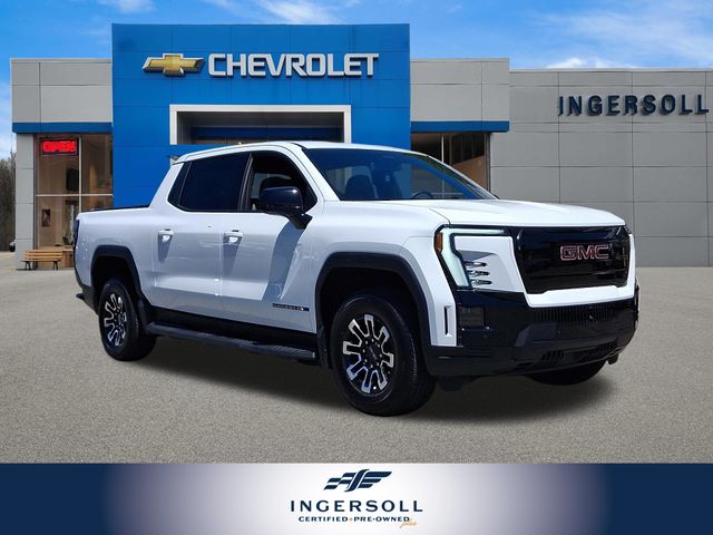 Summit White 2026 GMC Sierra EV Pickup Truck All-Wheel Drive 1-Speed Automatic