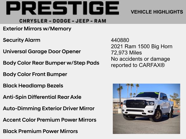 2021 Ram 1500 Big Horn/Lone Star 4