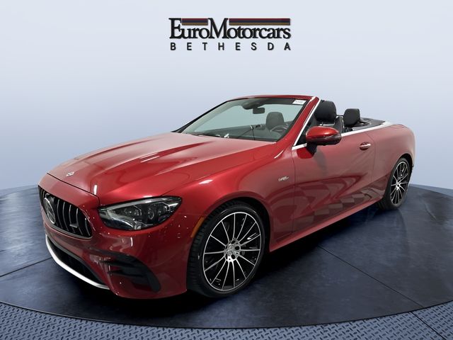 MANUFAKTUR Patagonia Red Metallic 2022 Mercedes-Benz E-Class AMG E 53 Cabriolet 4MATIC Convertible All-Wheel Drive 9-Speed Automatic