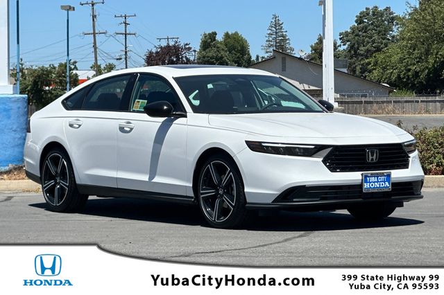 Platinum White Pearl 2026 Honda Accord Sedan Front-Wheel Drive Continuously Variable Transmission