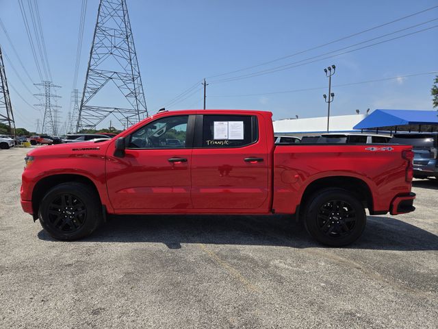 2024 Chevrolet Silverado 1500 Custom Red at DeMontrond Gulf Freeway
