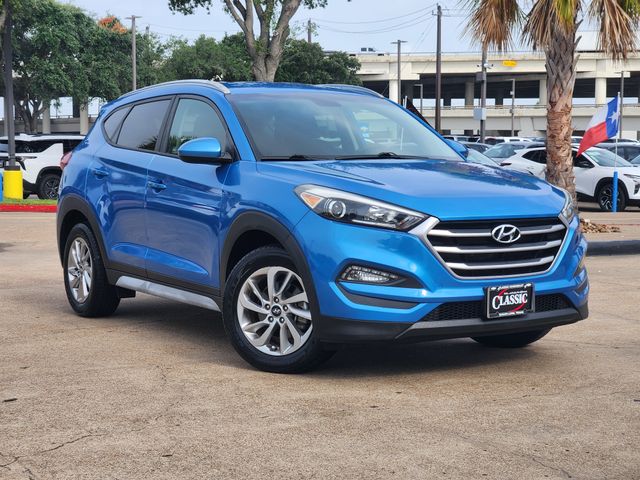 Caribbean Blue 2018 Hyundai Tucson SUV / Crossover Front-Wheel Drive 6-Speed Automatic