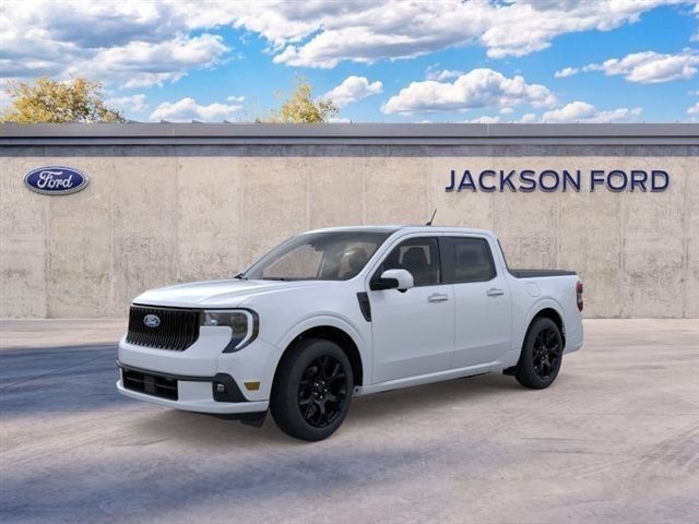 Space White Metallic 2026 Ford Maverick Pickup Truck All-Wheel Drive 7-Speed Automatic