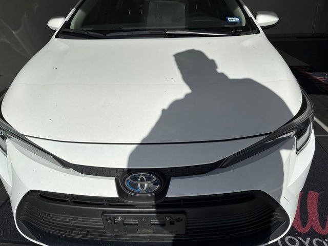 2024 Toyota Corolla Hybrid LE White at Toyota of Victoria