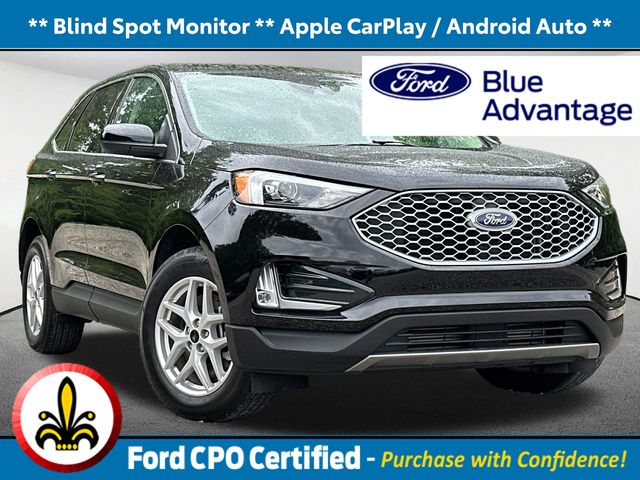 Agate Black Metallic 2023 Ford Edge SUV / Crossover All-Wheel Drive 8-Speed Automatic
