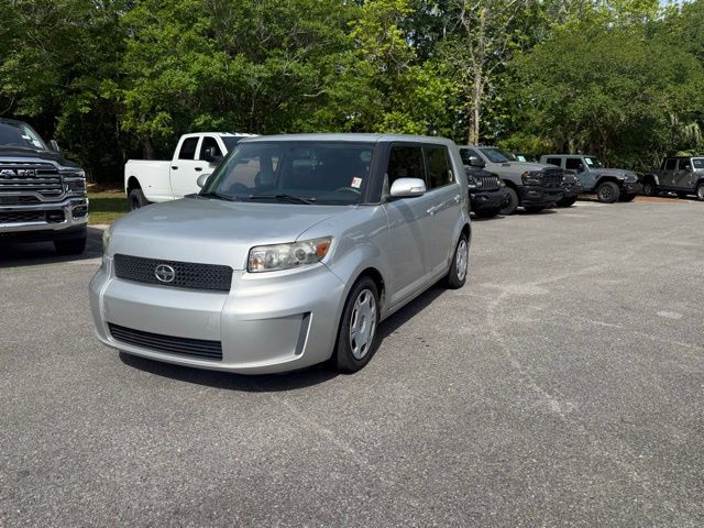 Silver 2008 Scion xB Base Wagon Front-Wheel Drive 4-Speed Automatic Overdrive