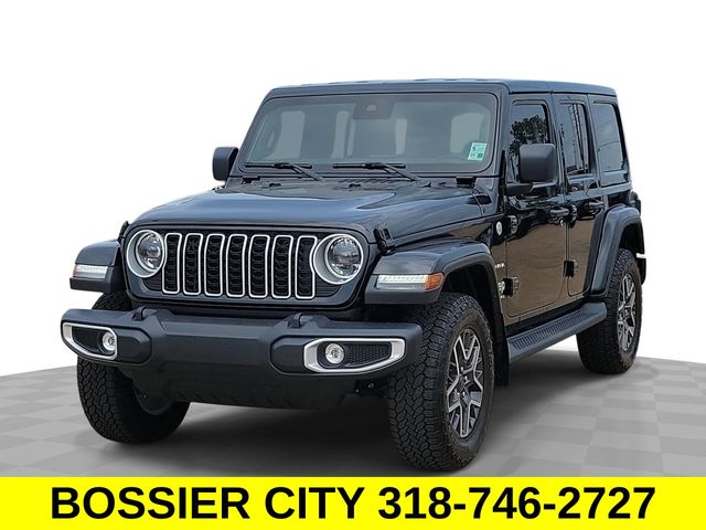 Black Clearcoat 2024 Jeep Wrangler SUV / Crossover Four-Wheel Drive 8-Speed Automatic