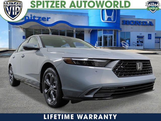 Urban Gray Pearl 2026 Honda Accord Hybrid Sedan Front-Wheel Drive Continuously Variable Transmission