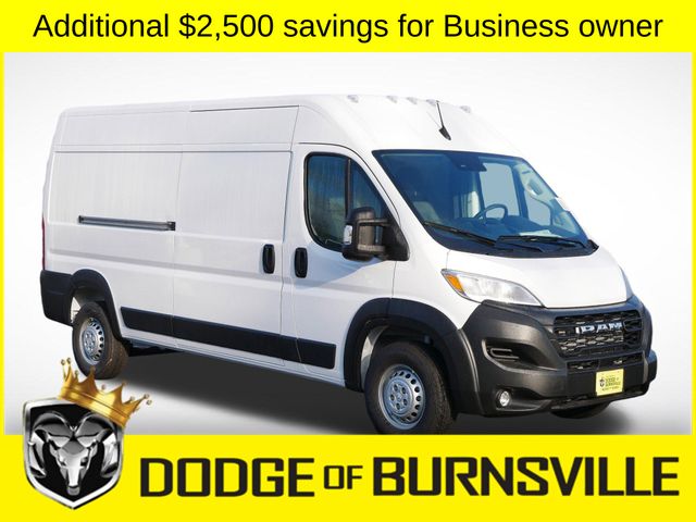 Bright White Clearcoat 2026 RAM ProMaster 2500 Tradesman 159 High Roof Cargo Van FWD Van Front-Wheel Drive 9-Speed Automatic