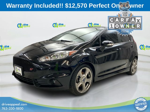 Shadow Black 2017 Ford Fiesta ST Hatchback Front-Wheel Drive 6-Speed Manual