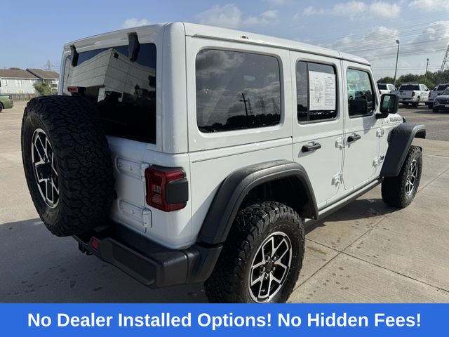 2024 Jeep Wrangler Rubicon White at Bayway Cadillac of The Woodlands