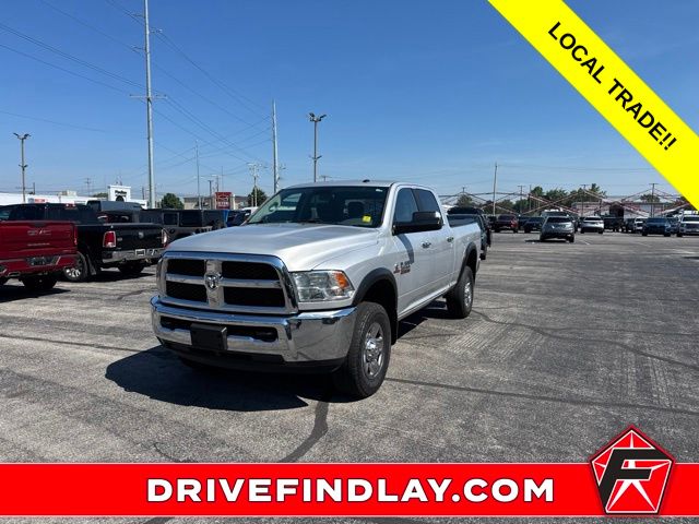 Bright Silver Clearcoat Metallic 2017 RAM 2500 Pickup Truck Four-Wheel Drive 6-Speed Automatic