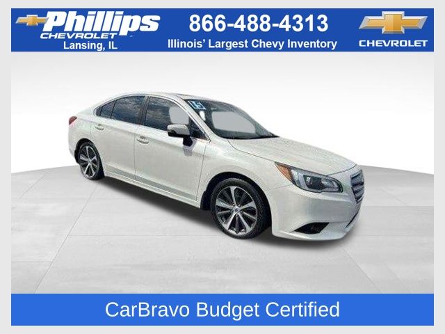 Crystal White Pearl 2015 Subaru Legacy 2.5i Limited AWD Sedan All-Wheel Drive Continuously Variable Transmission