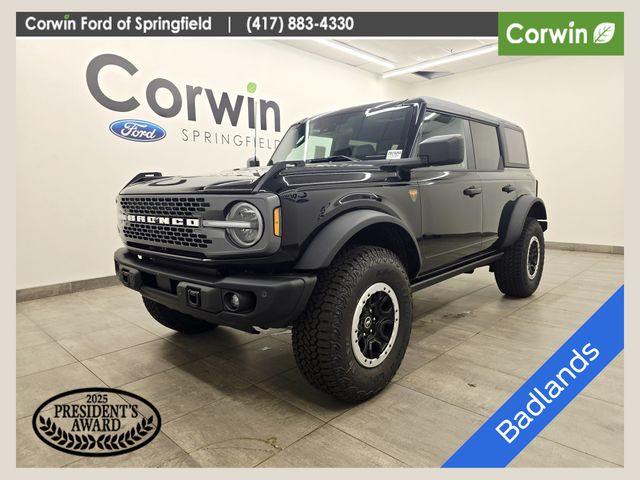 Shadow Black 2026 Ford Bronco SUV / Crossover Four-Wheel Drive Automatic