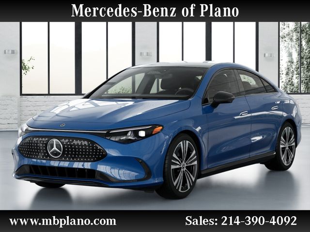 Sky Blue Metallic 2026 Mercedes-Benz CLA Coupe All-Wheel Drive 2-Speed Automatic