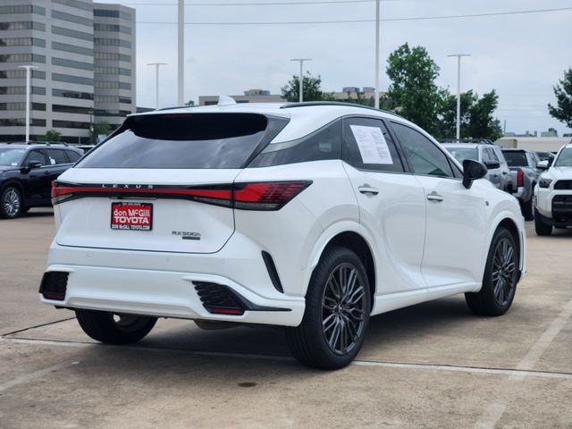 2024 Lexus RX 500h F SPORT Performance White at Westside Lexus