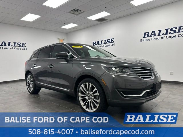 Magnetic Gray Metallic 2017 Lincoln MKX Reserve AWD SUV / Crossover All-Wheel Drive 6-Speed Automatic