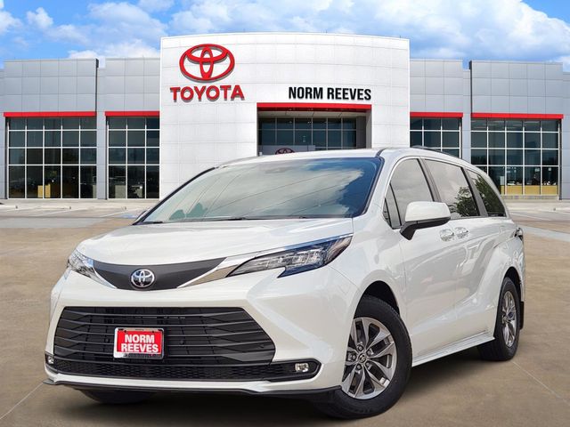 Pearl 2026 Toyota Sienna XLE 7-Passenger FWD Minivan Front-Wheel Drive Continuously Variable Transmission