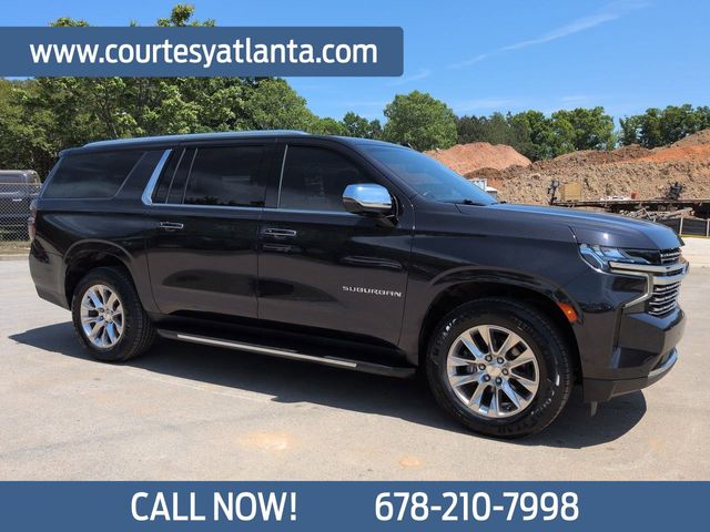 Dark Ash Metallic 2022 Chevrolet Suburban Premier RWD SUV / Crossover 4X2