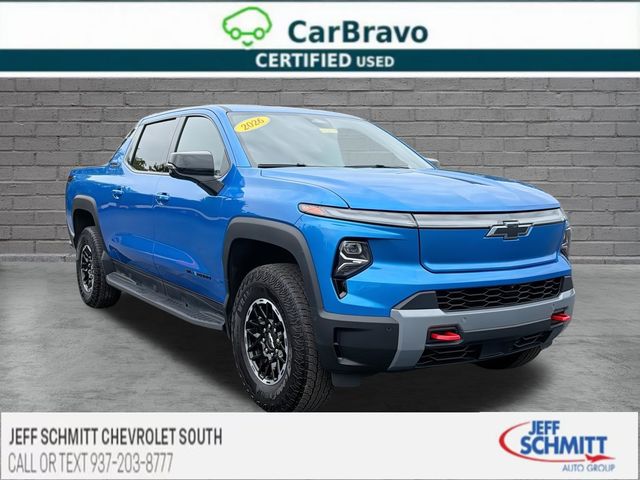 Riptide Blue Metallic 2026 Chevrolet Silverado EV Pickup Truck All-Wheel Drive 1-Speed Automatic