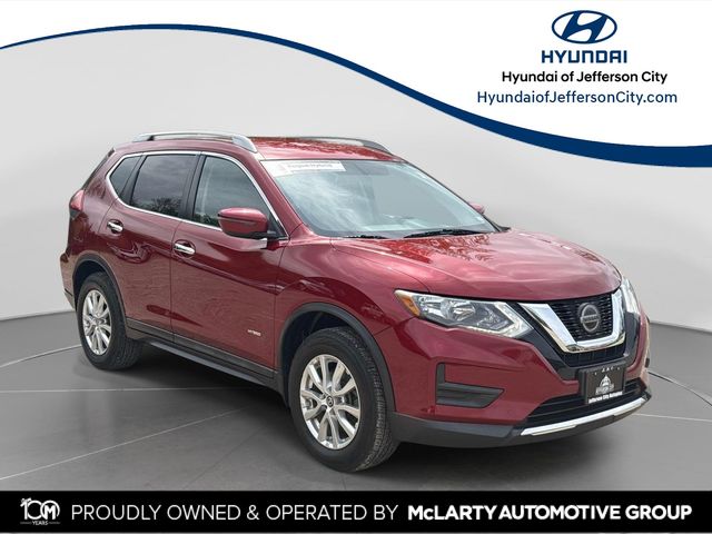 Red (Scarlet Ember) 2018 Nissan Rogue Hybrid SV AWD SUV / Crossover All-Wheel Drive Continuously Variable Transmission