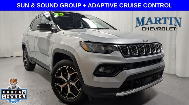 Silver Zynith Metallic Clearcoat 2025 Jeep Compass SUV / Crossover Four-Wheel Drive 8-Speed Automatic