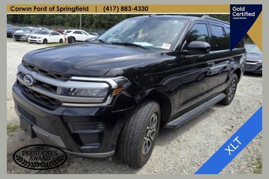 Agate Black Metallic 2024 Ford Expedition SUV / Crossover Four-Wheel Drive Automatic