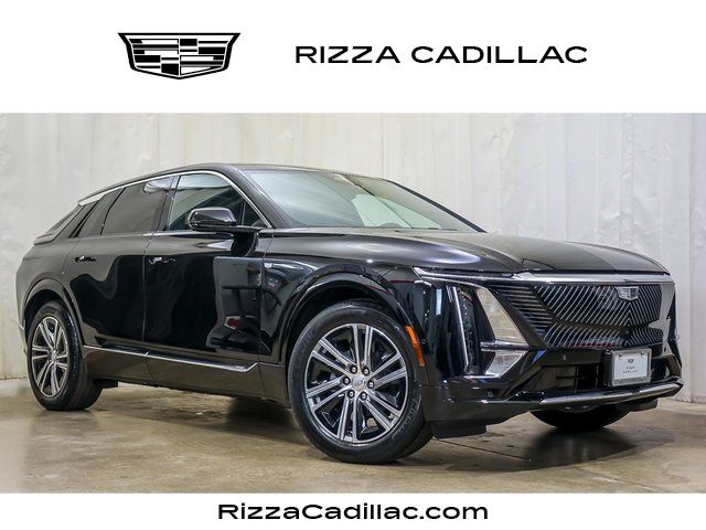 Black Metallic 2025 Cadillac LYRIQ SUV / Crossover All-Wheel Drive 1-Speed Automatic