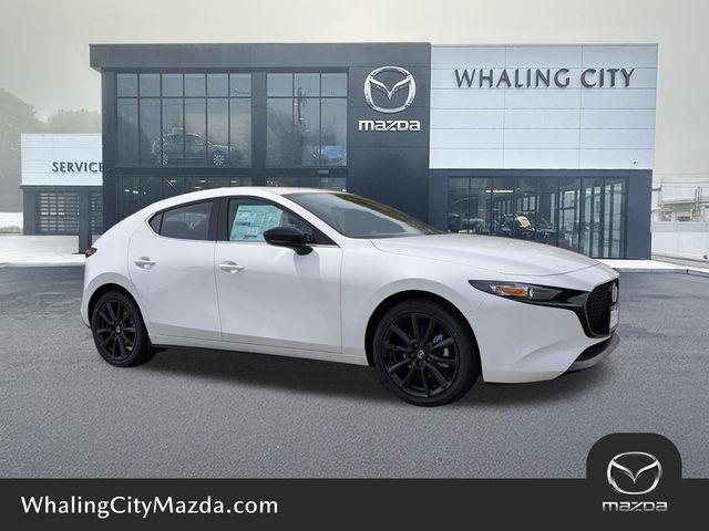 Snowflake White Pearl Mica 2026 Mazda MAZDA3 2.5 S Carbon Edition Hatchback AWD Hatchback All-Wheel Drive 6-Speed Automatic
