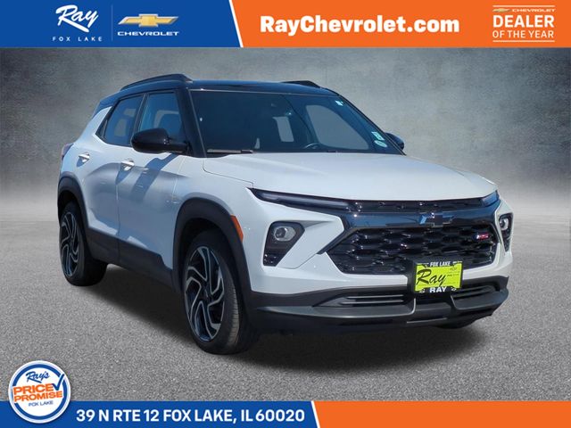 Summit White 2024 Chevrolet Trailblazer RS FWD SUV / Crossover Front-Wheel Drive Continuously Variable Transmission