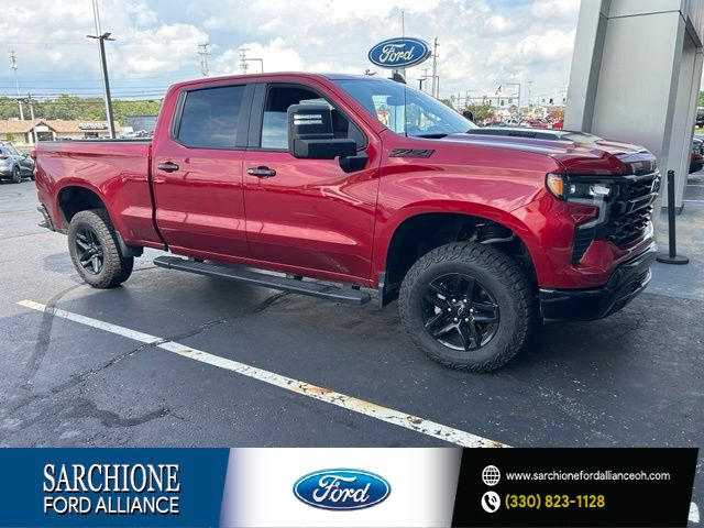 Radiant Red Tintcoat 2026 Chevrolet Silverado 1500 Pickup Truck Four-Wheel Drive Automatic