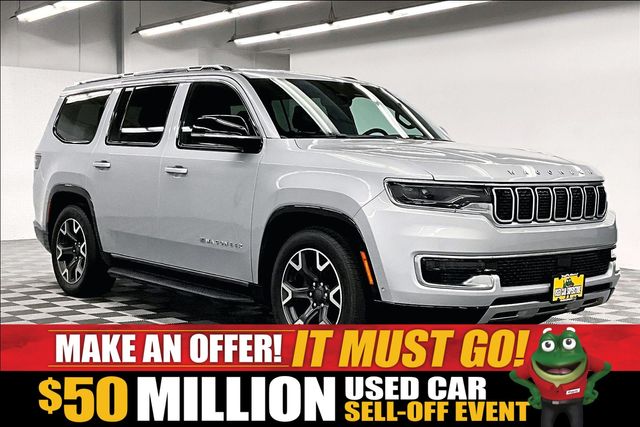 Silver Zynith 2023 Jeep Wagoneer SUV / Crossover Four-Wheel Drive 8-Speed Automatic