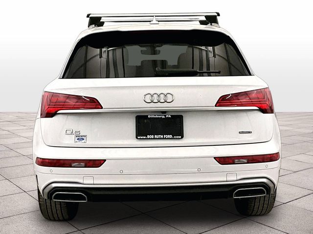 2022 Audi Q5 45 S line Premium White at Sutliff Volkswagen