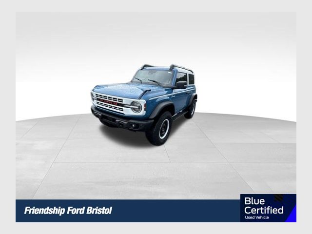 Blue 2024 Ford Bronco SUV / Crossover Four-Wheel Drive Automatic