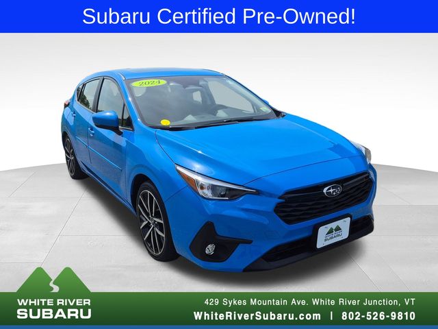 Oasis Blue Pearl 2024 Subaru Impreza Wagon All-Wheel Drive Continuously Variable Transmission