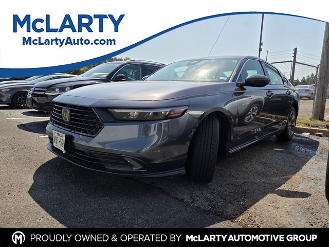 Solar Silver Metallic 2024 Honda Accord Sedan Front-Wheel Drive Continuously Variable Transmission