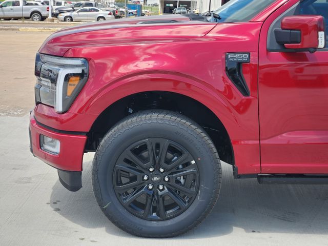2025 Rapid Red Metallic Tinted Clearcoat Ford F-150 Platinum 4X4 Truck