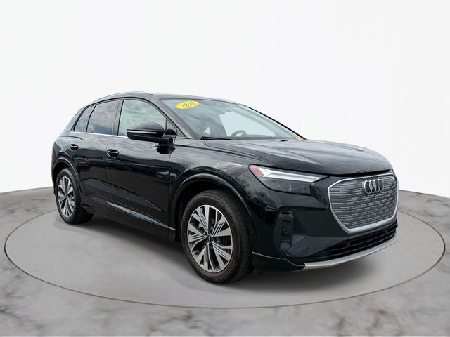 Black Metallic 2023 Audi Q4 e-tron Premium Plus 40 SUV / Crossover Rear-Wheel Drive Automatic