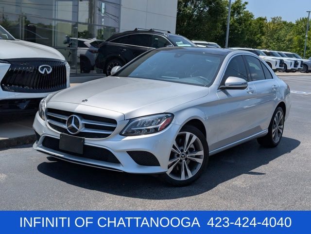 Silver 2021 Mercedes-Benz C-Class Sedan All-Wheel Drive 9-Speed Automatic