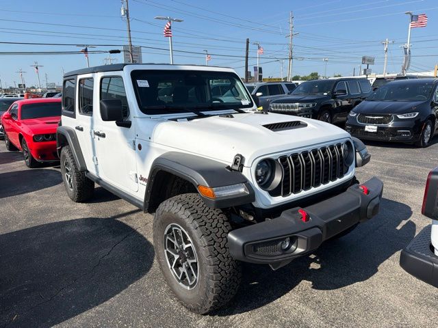 Bright White Clearcoat 2026 Jeep Wrangler SUV / Crossover Four-Wheel Drive 8-Speed Automatic