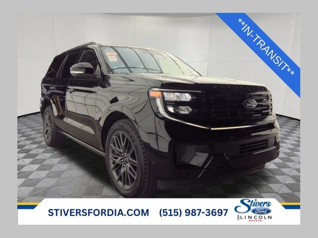 Black Metallic 2025 Ford Expedition Platinum 4WD SUV / Crossover Four-Wheel Drive Automatic
