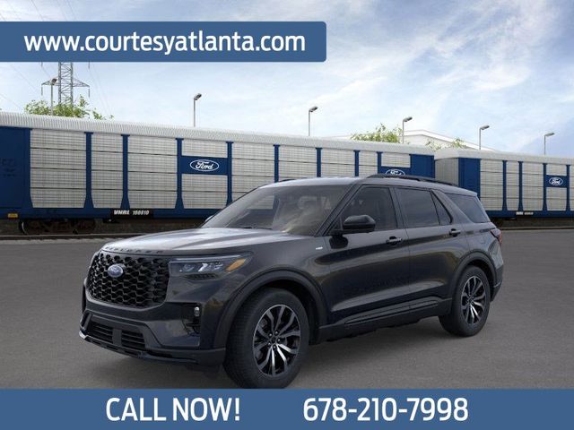 Agate Black Metallic 2026 Ford Explorer ST-Line RWD SUV / Crossover Rear-Wheel Drive Automatic