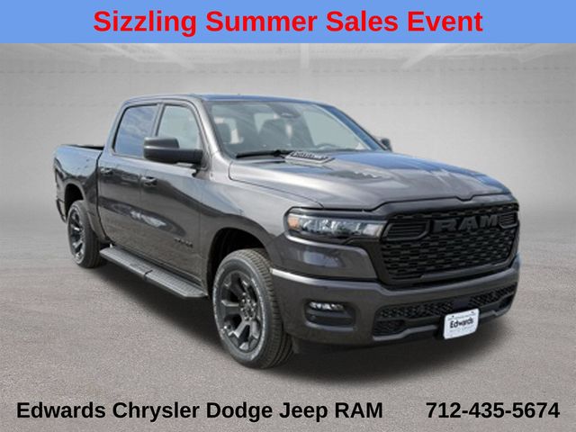 Gray (Granite Crystal Metallic Clearcoat) 2026 RAM 1500 Pickup Truck Four-Wheel Drive 8-Speed Automatic