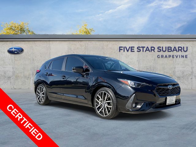 Crystal Black Silica 2024 Subaru Impreza Sport AWD Wagon All-Wheel Drive Continuously Variable Transmission
