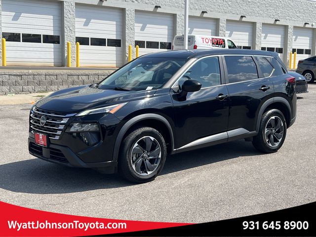 Super Black 2024 Nissan Rogue SUV / Crossover All-Wheel Drive Continuously Variable Transmission