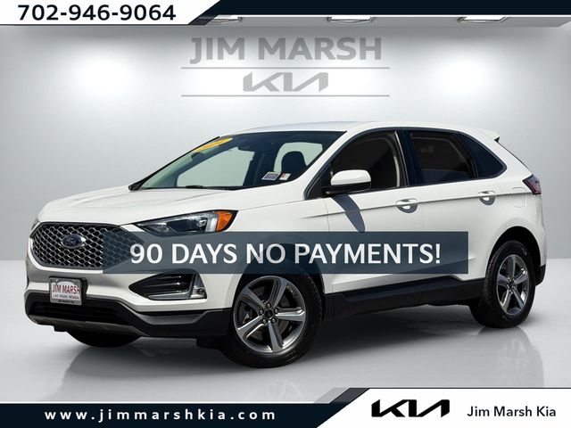 White Metallic 2024 Ford Edge SUV / Crossover All-Wheel Drive 8-Speed Automatic
