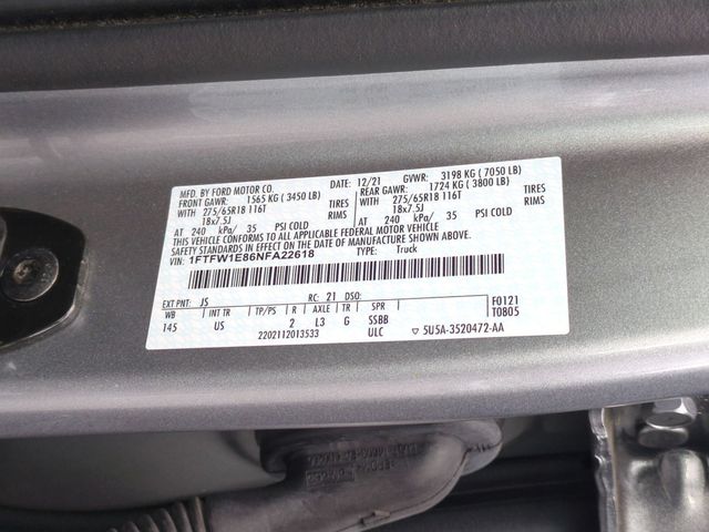 Used 2022 Silver Ford XLT image 36