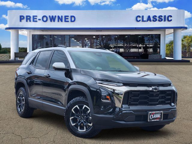 2025 Chevrolet Equinox ACTIV Black at Classic Elite Chevrolet Sugar Land