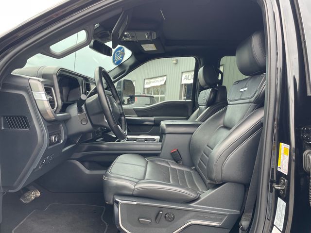 2025 Ford F-250SD Platinum - Agate Black Metallic exterior view 10